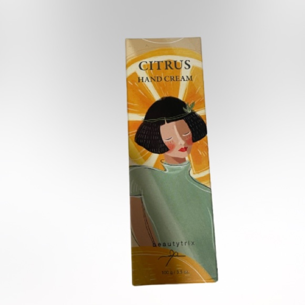 BEAUTYTRIX rich and uplifting Citrus hand cream tube size 3.5oz